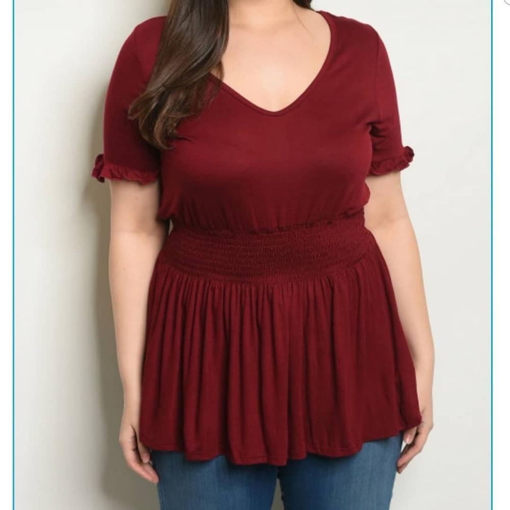 Burgundy Top